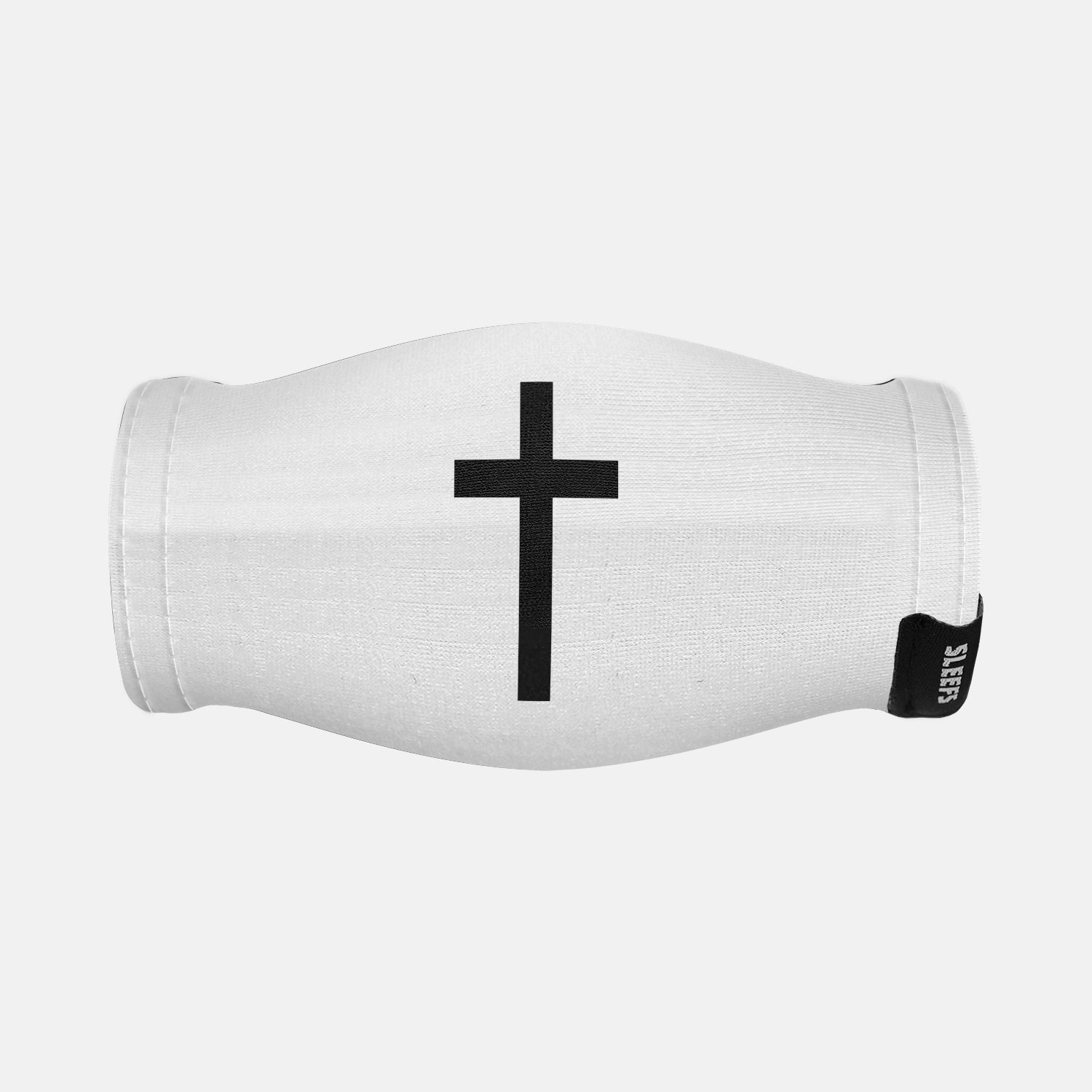 Faith Cross White Chin Strap Cover SLEEFS