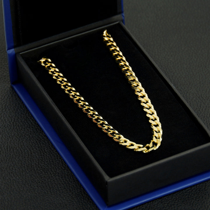 Cuban Link Gold Chain - 7mm