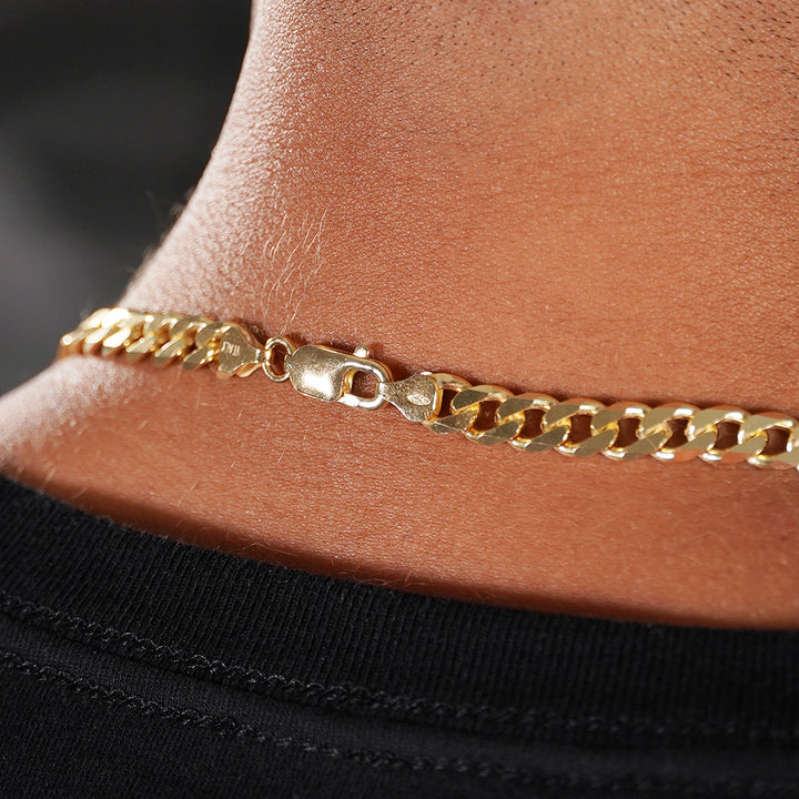 Cuban Link Gold Chain - 7mm