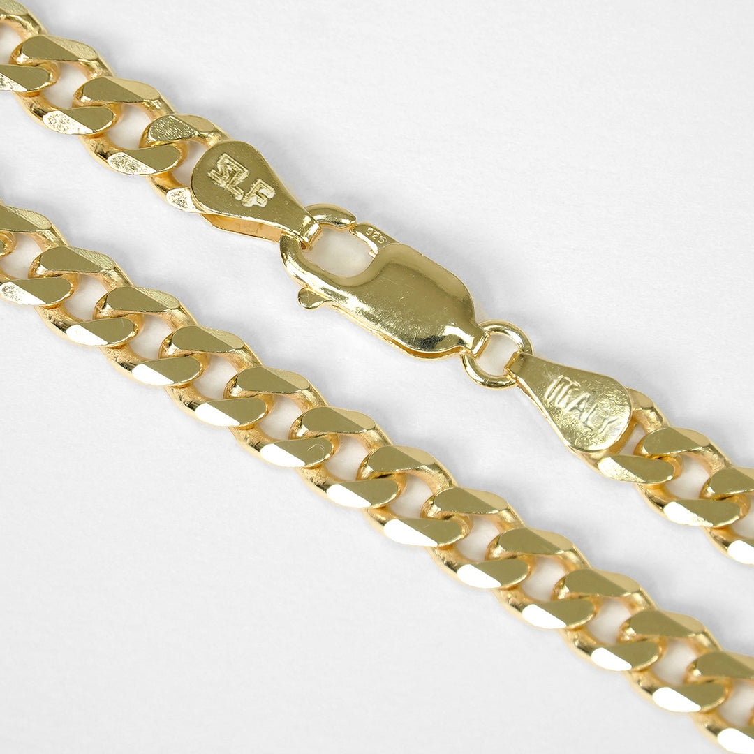 Cuban Link Gold Chain - 7mm