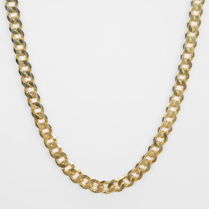 Cuban Link Gold Chain - 7mm
