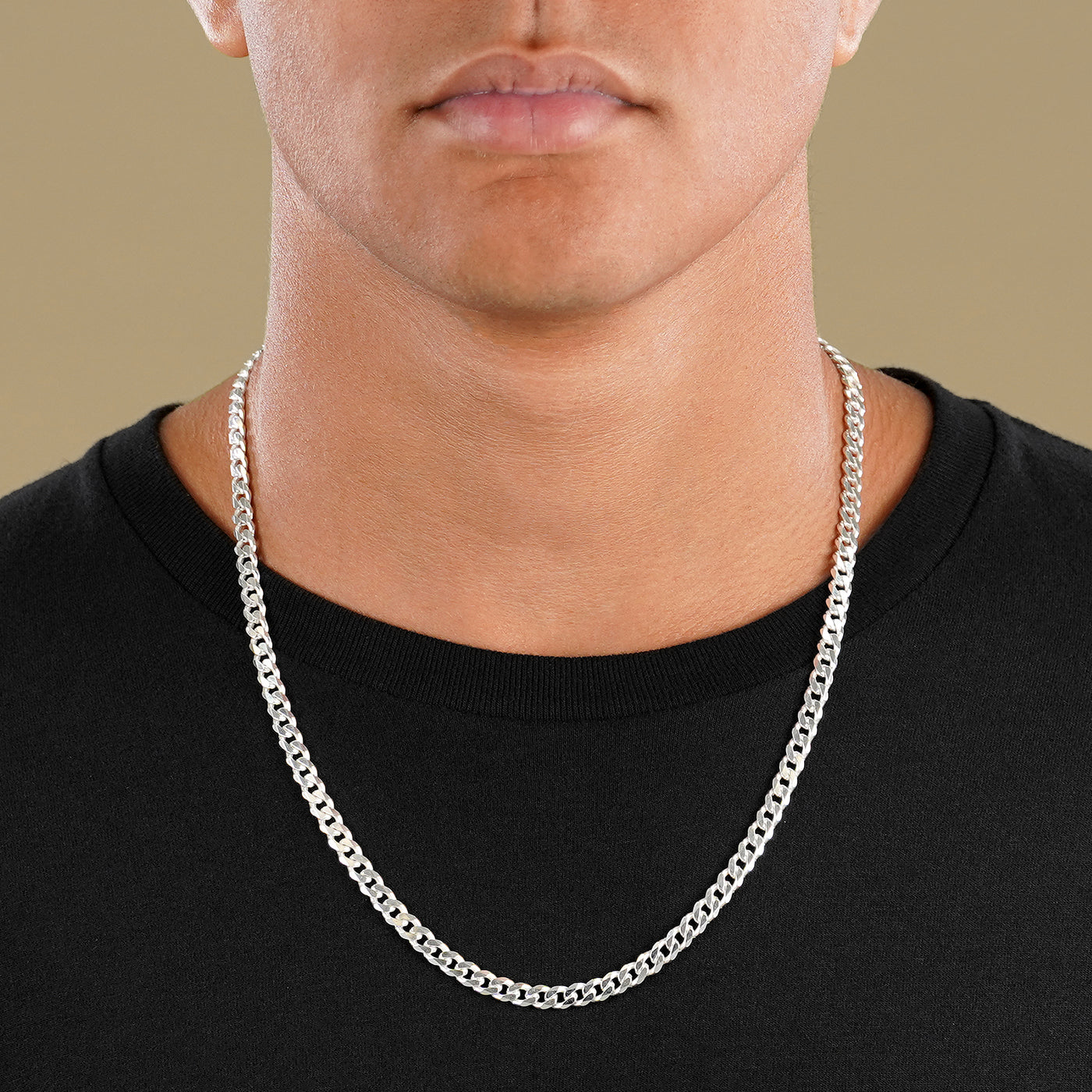 Cuban Link Silver Chain - 5mm