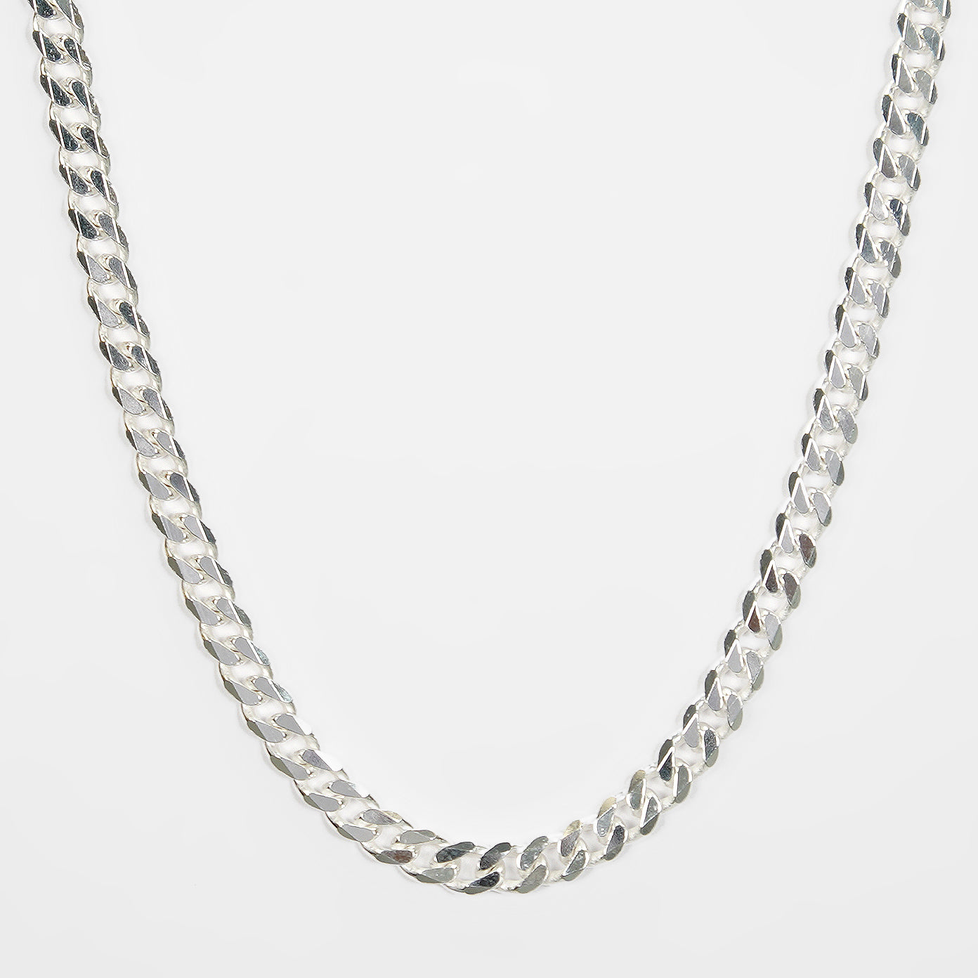 Cuban Link Silver Chain - 5mm