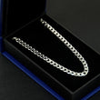 Cuban Link Silver Chain - 7mm