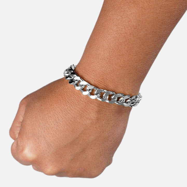 Cuban Link Stainless Steel 10mm Bracelet