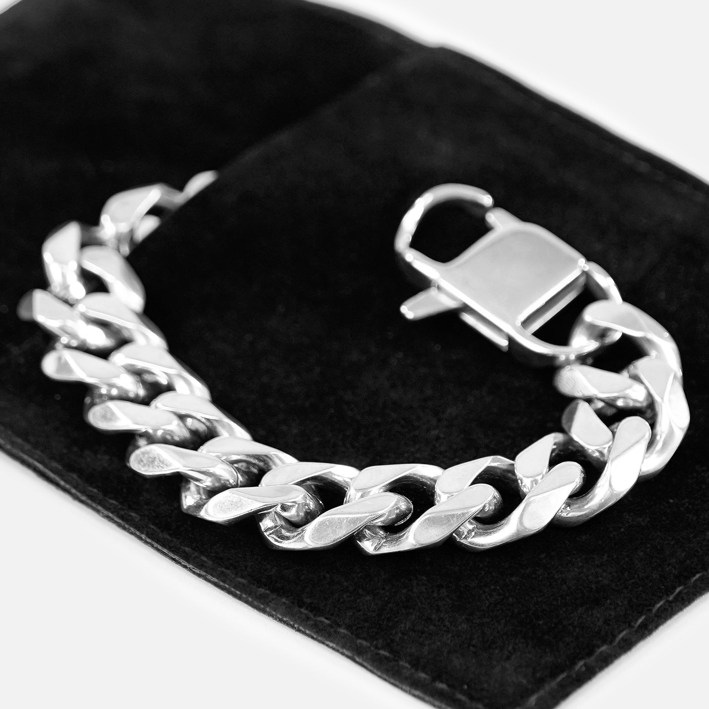 Cuban Link Stainless Steel 15mm Bracelet