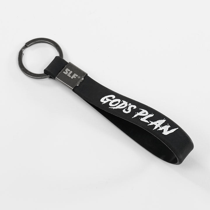 God's Plan Silicone Keychain