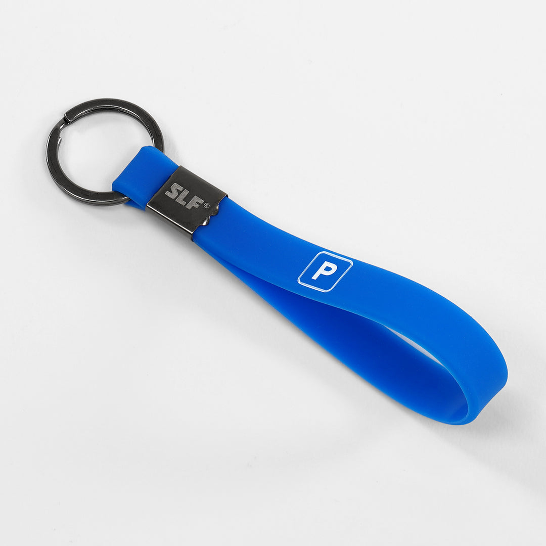 Push Positive Silicone Keychain