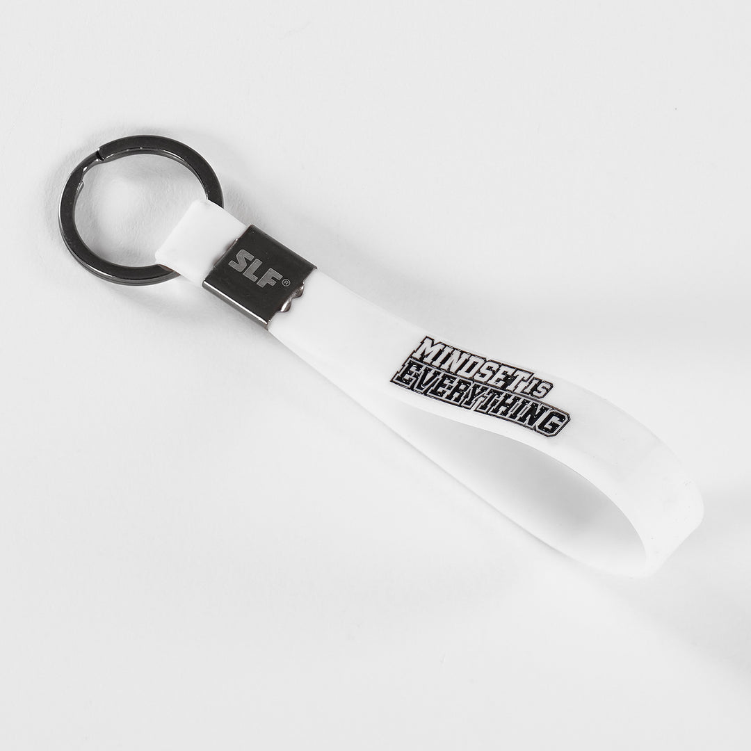 Mindset Is Everything Silicone Keychain