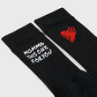 Momma Black Crew Socks