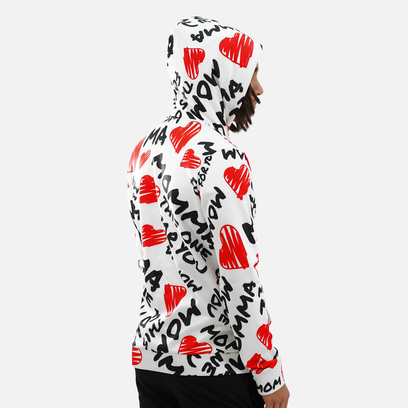 Momma Pattern Hoodie