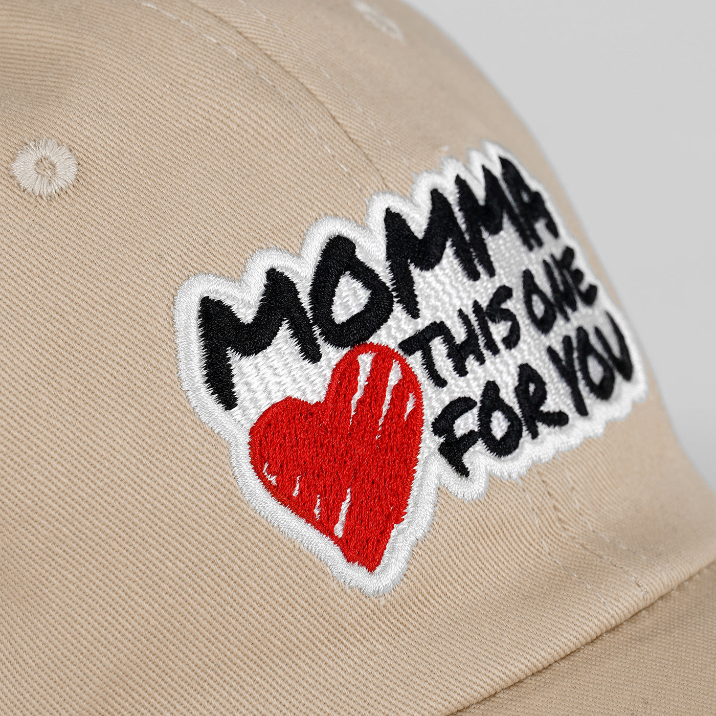 Momma Cream Dad Hat