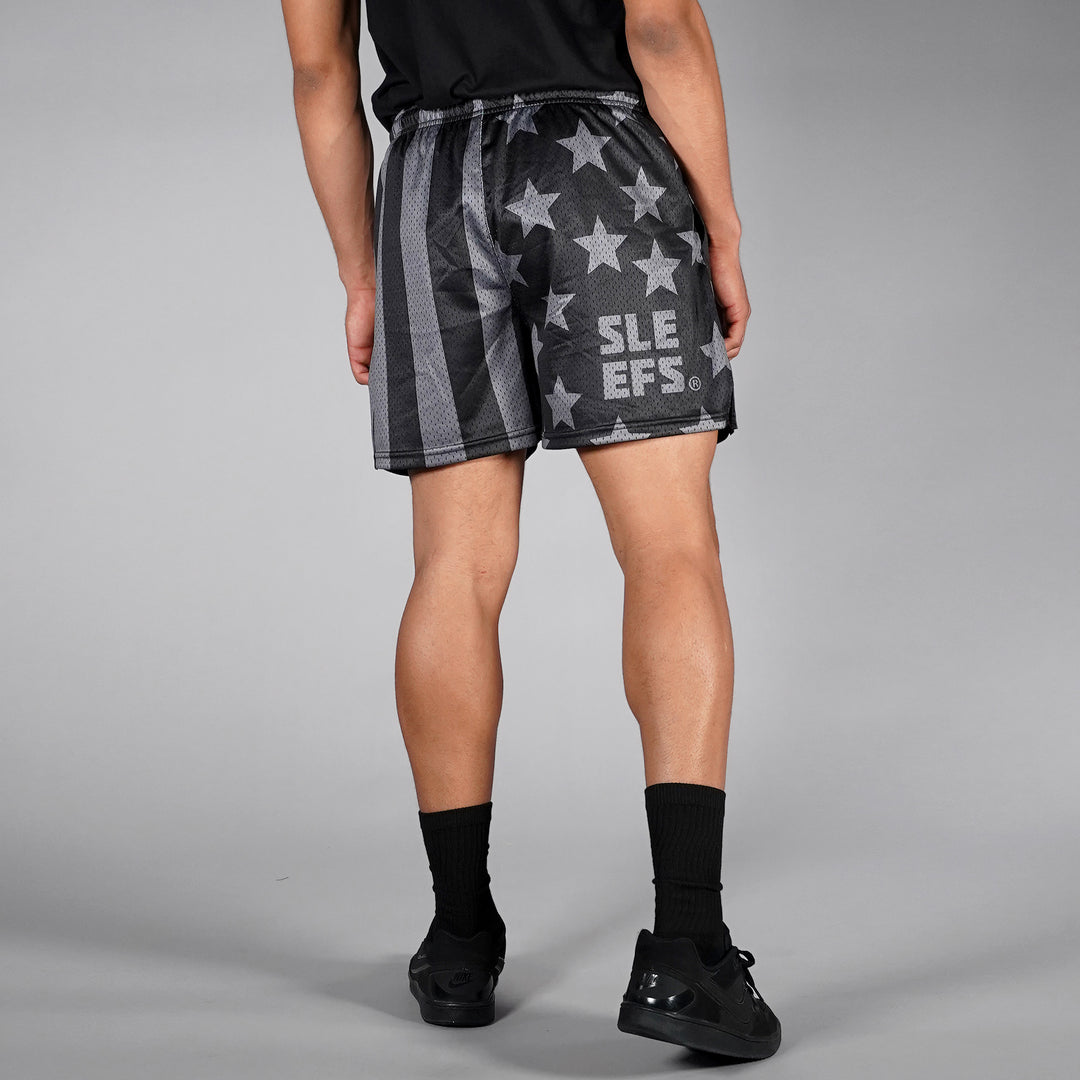 Tactical USA Flag Shorts - 7"