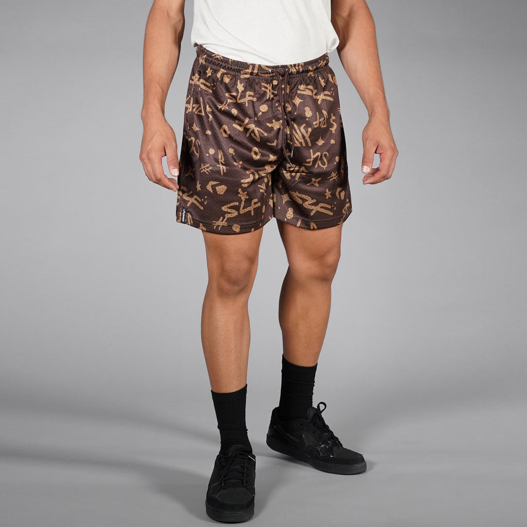 SLF Milan Pattern Shorts - 7"