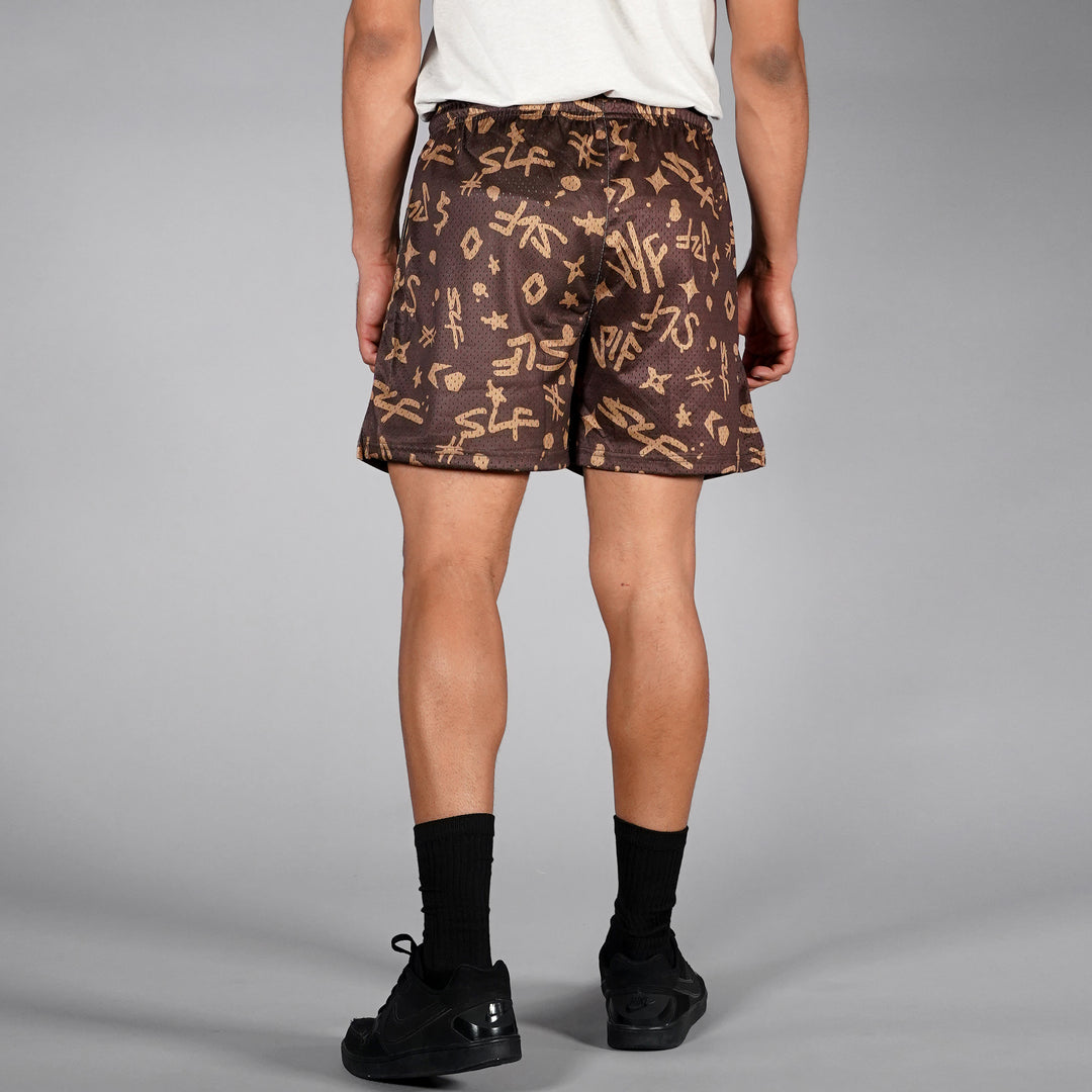 SLF Milan Pattern Shorts - 7"