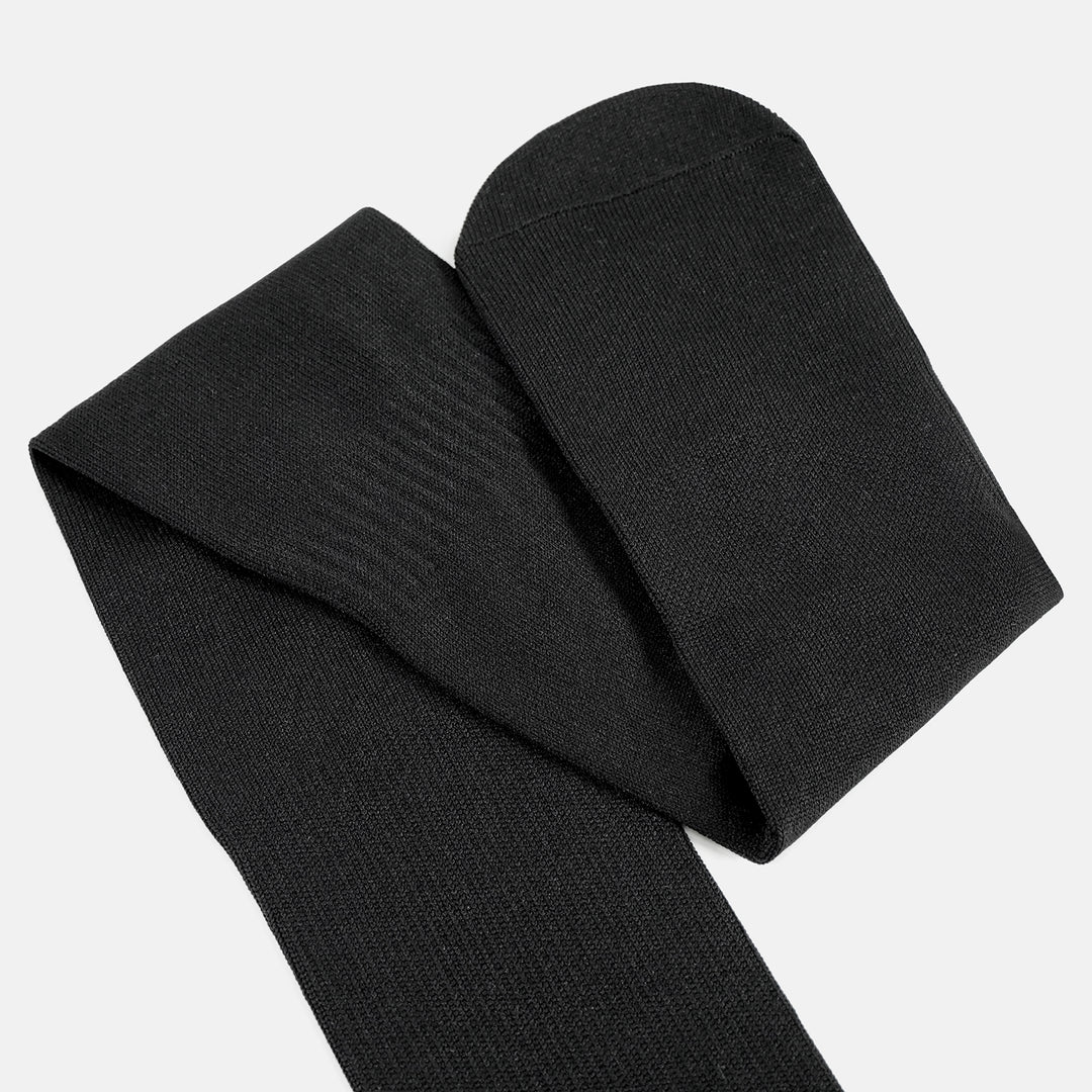 Black Over The Knee Sport Socks