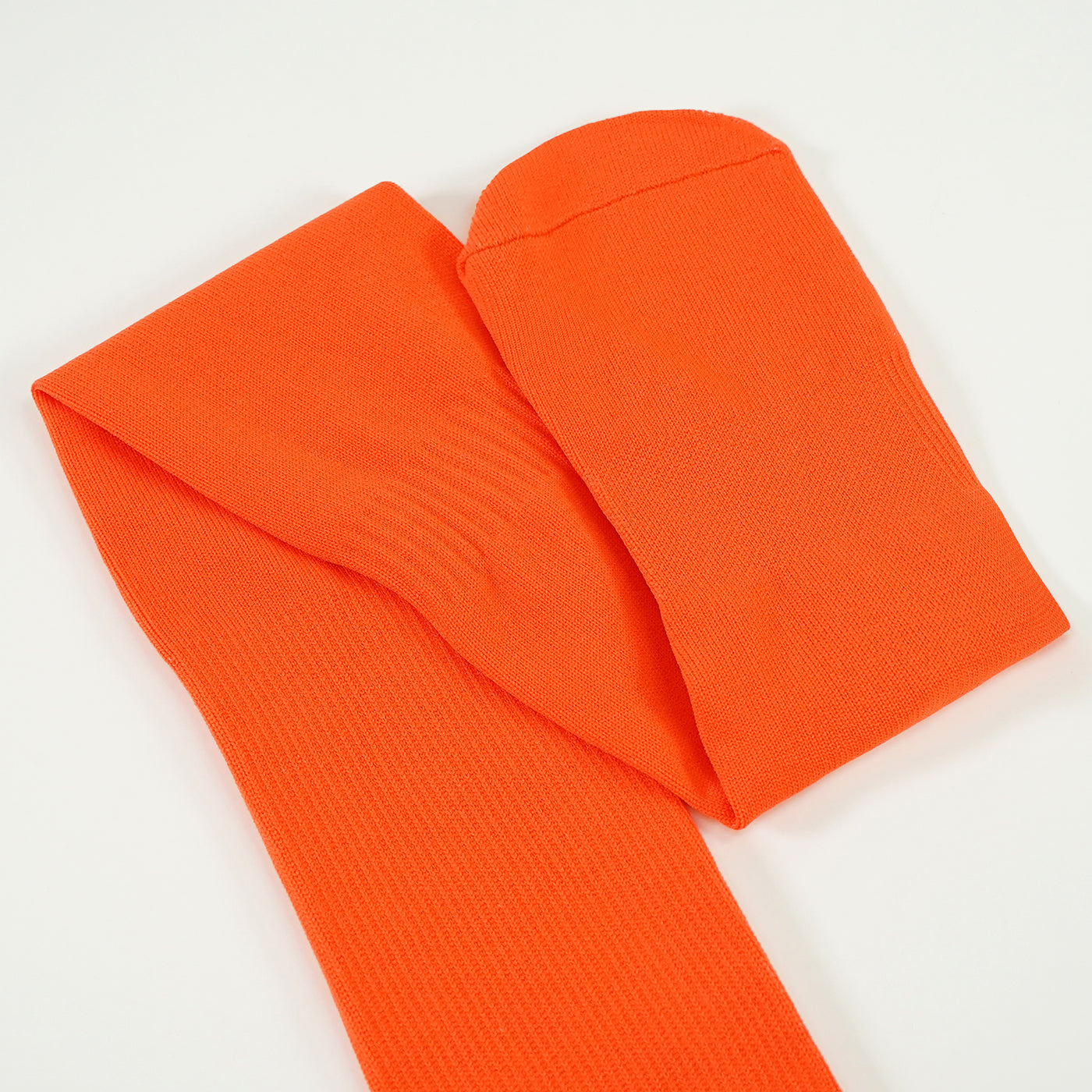 Hue Orange Over The Knee Sport Socks