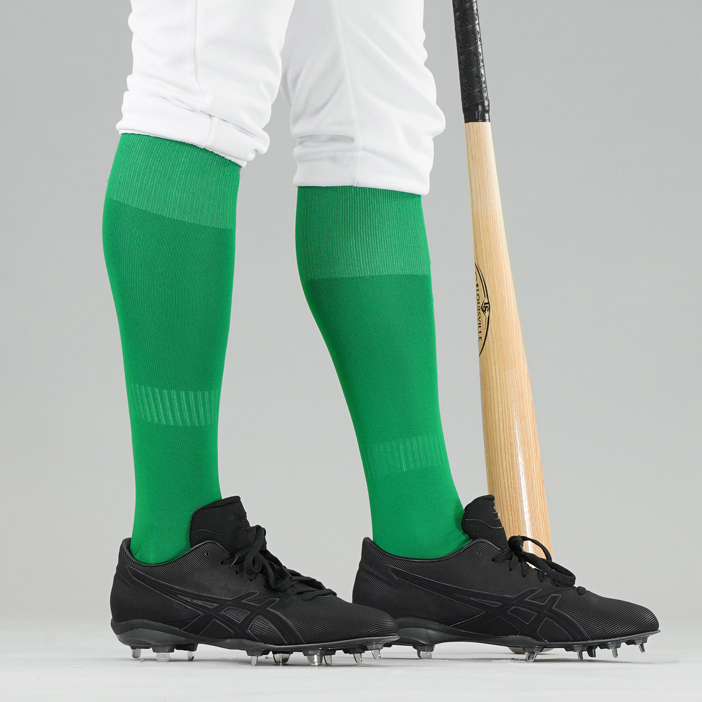 Hue Green Baseball Knee-High Socks