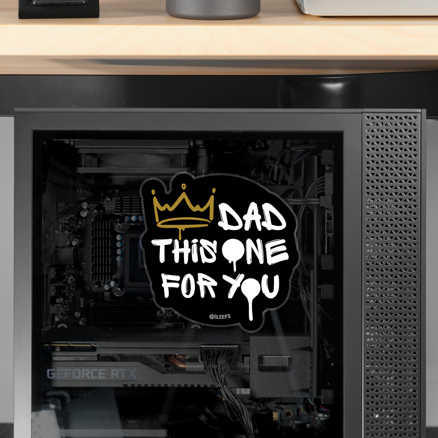Dad This One For You Sticker