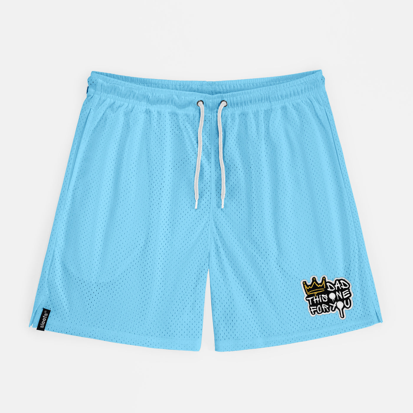 Dad This One For You Patch Shorts - 7"