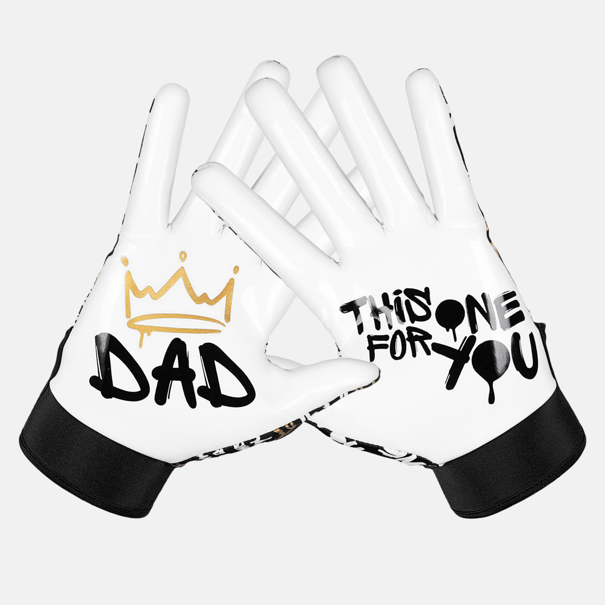 Dad This one For You Sticky Football Receiver Gloves – SLEEFS