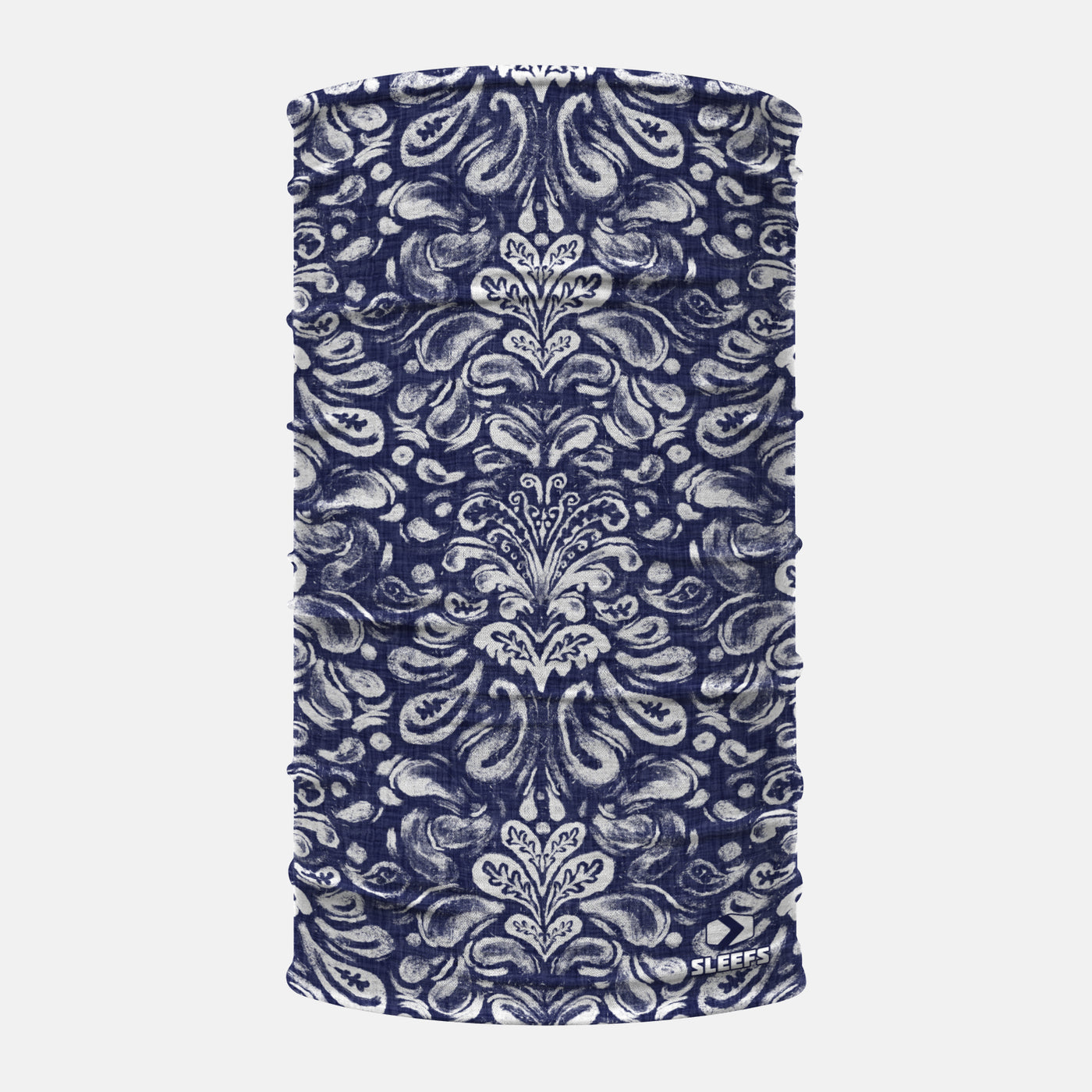 Damask Blue Neck Gaiter