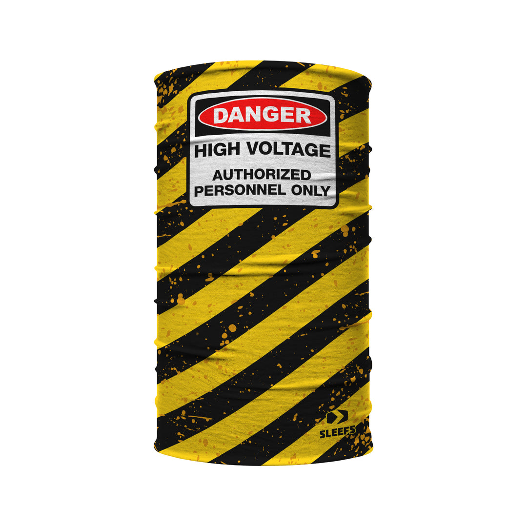 Danger High Voltage Kids Neck Gaiter