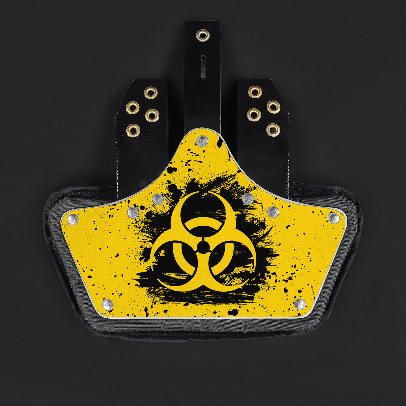 Biohazard Grunge Sticker for Back Plate