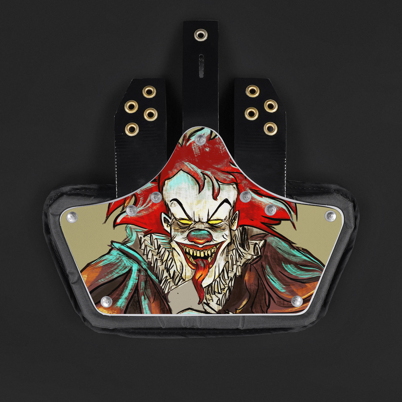 Evil Clown Sticker for Back Plate