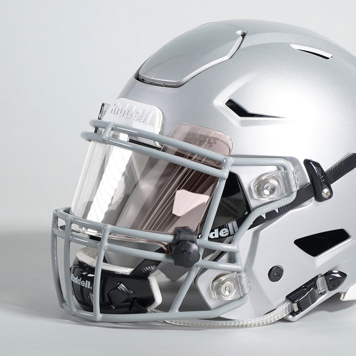 EOS Machine Silver Helmet Eye-Shield Visor