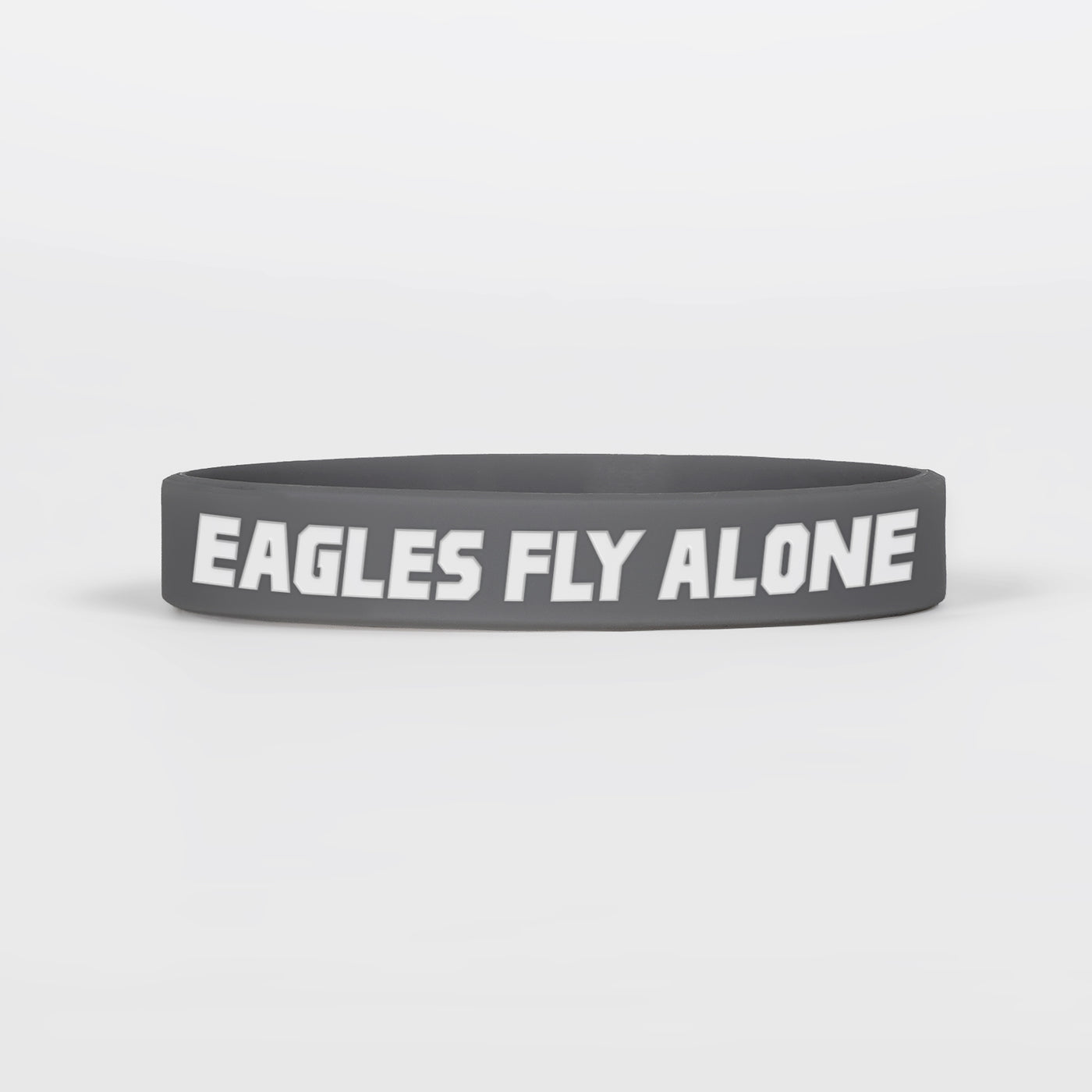 Eagles Fly Alone Motivational Wristband