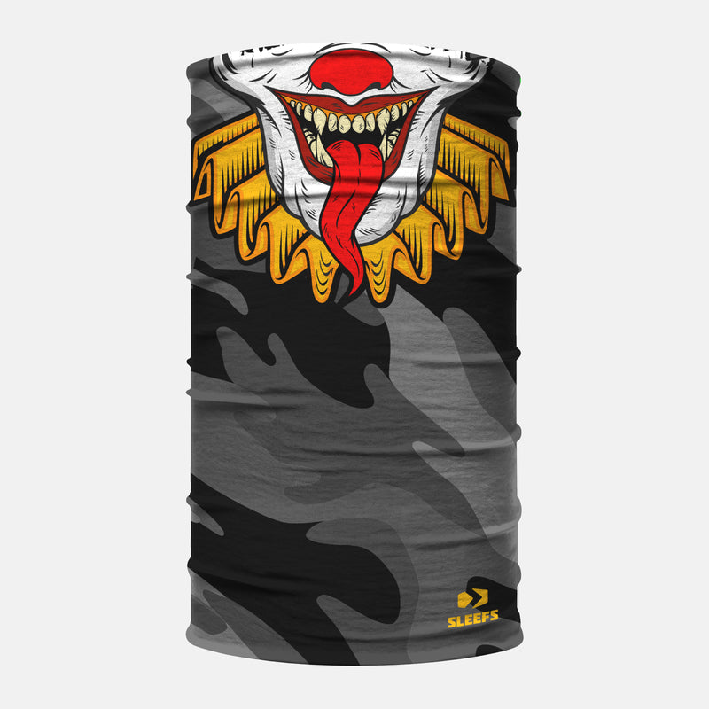 Evil Clown Smile Neck Gaiter