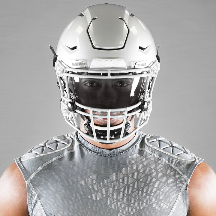 Faded Black Shadow Helmet Eye-Shield Visor