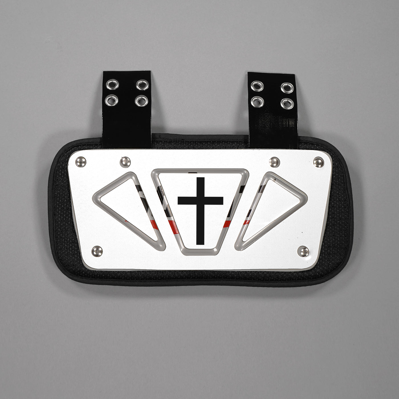 Faith Cross White Sticker for Back Plate