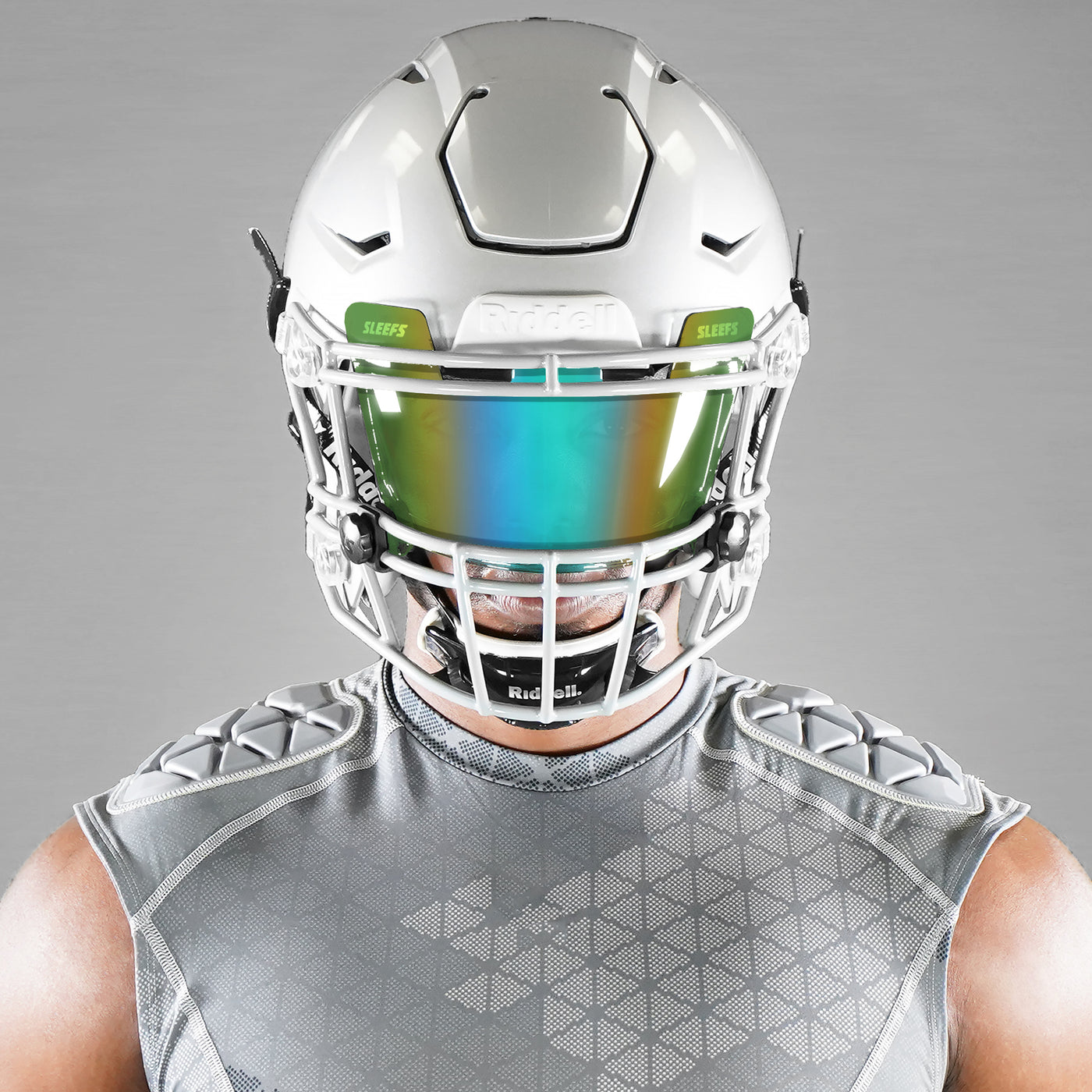 Fierce Green Bifröst Rainbow Helmet Eye-Shield Visor