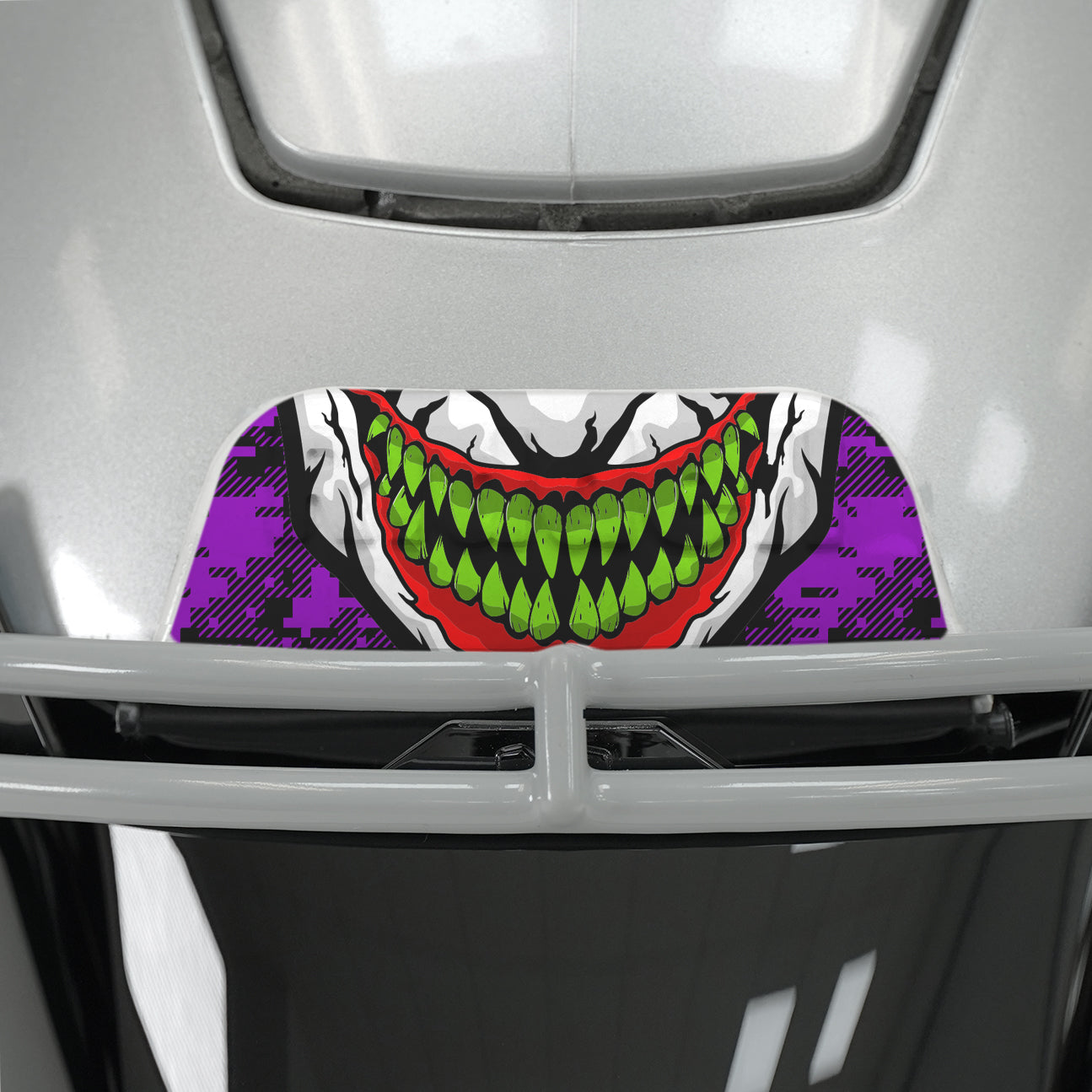 Speedflex Stickers Green Grin Riddell Speedflex Front and Back Bumper Sticker Kit – SLEEFS