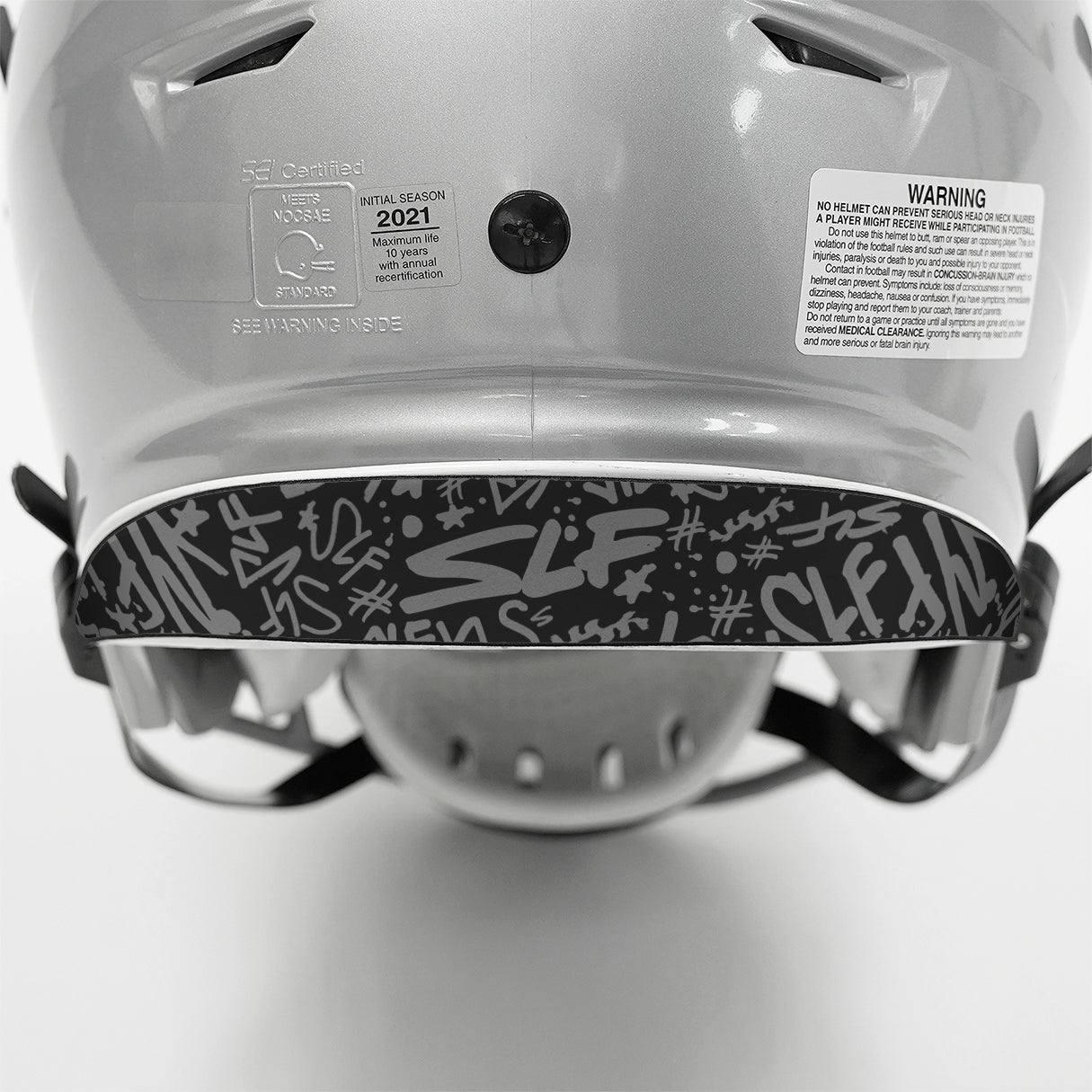 SLF Graffiti Tactical Riddell Speedflex Front and Back Bumper Sticker ...