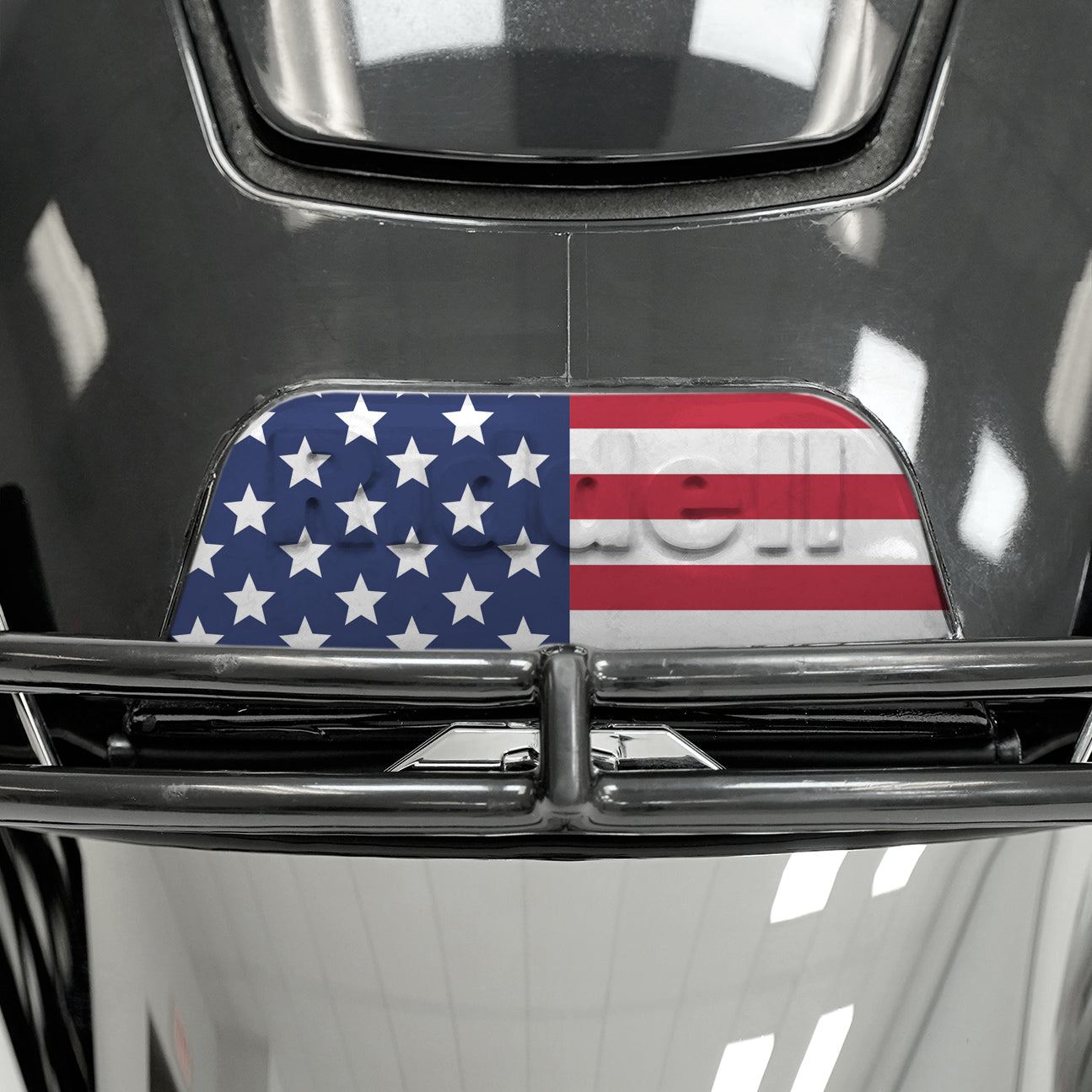 Speedflex Stickers USA Flag Riddell Speedflex Front and Back Bumper Sticker Kit – SLEEFS