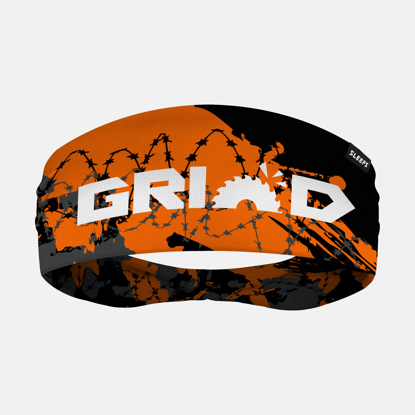 Graffiti Orange Corrosive Headband