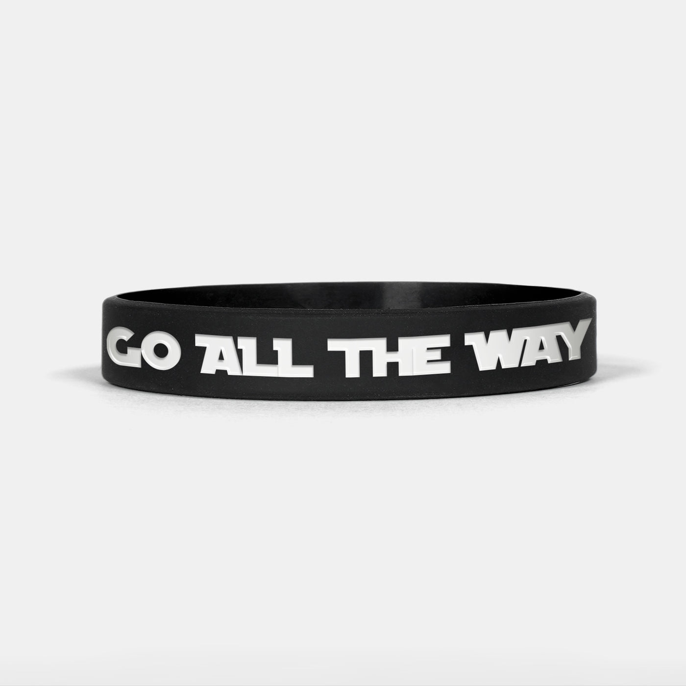 Go All The Way Motivational Wristband