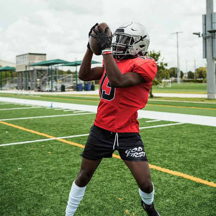 God First Black Shorts - 7"