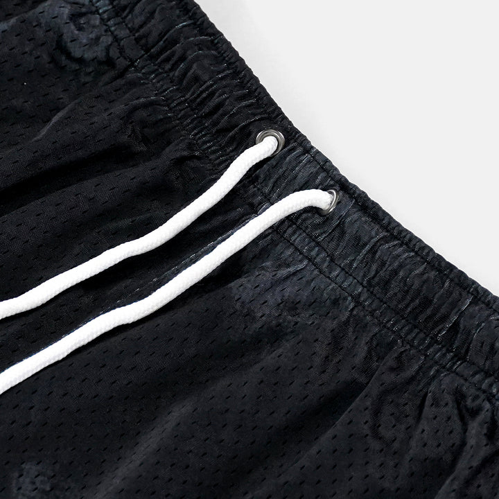 God First Black Shorts - 7"