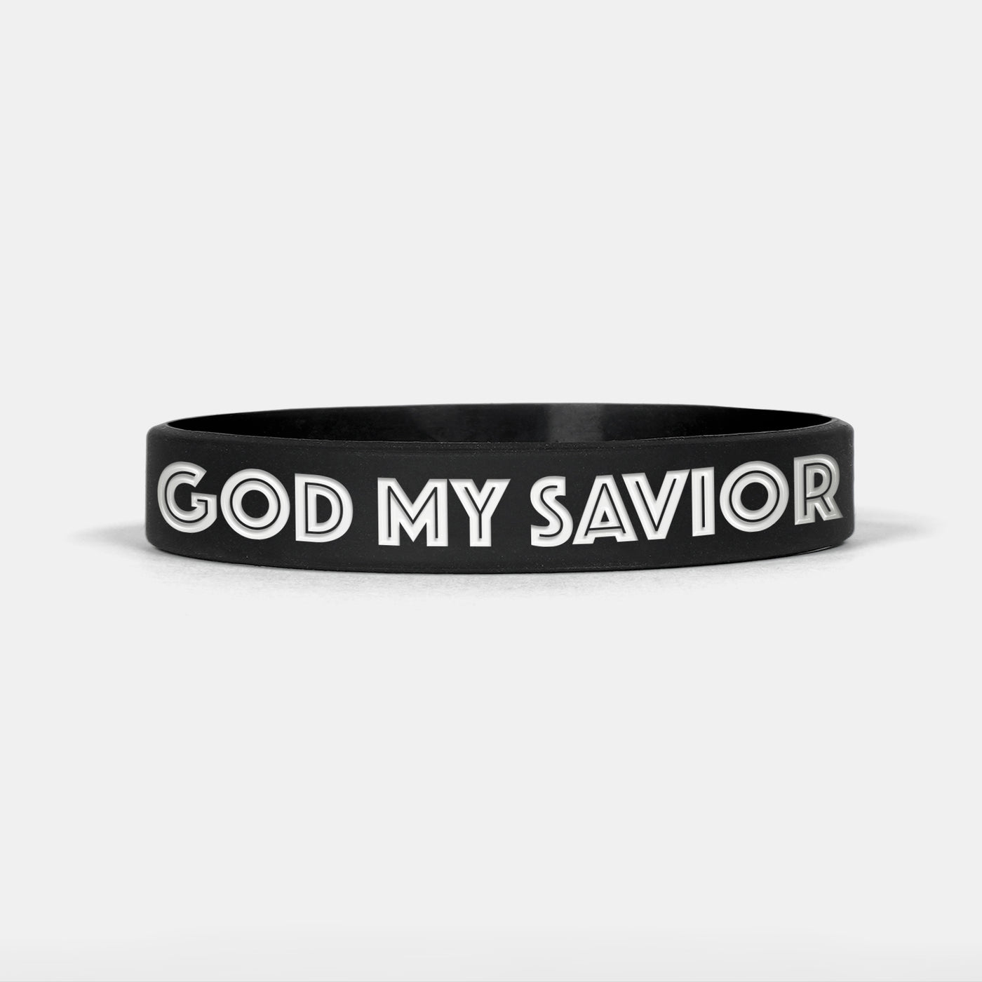 God My Savior Motivational Wristband