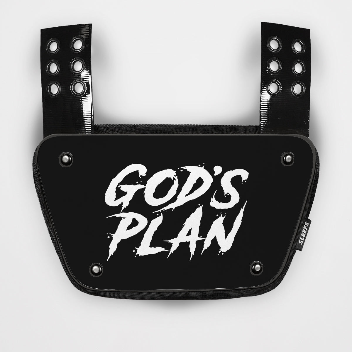 God's Plan Black Sticker for Back Plate