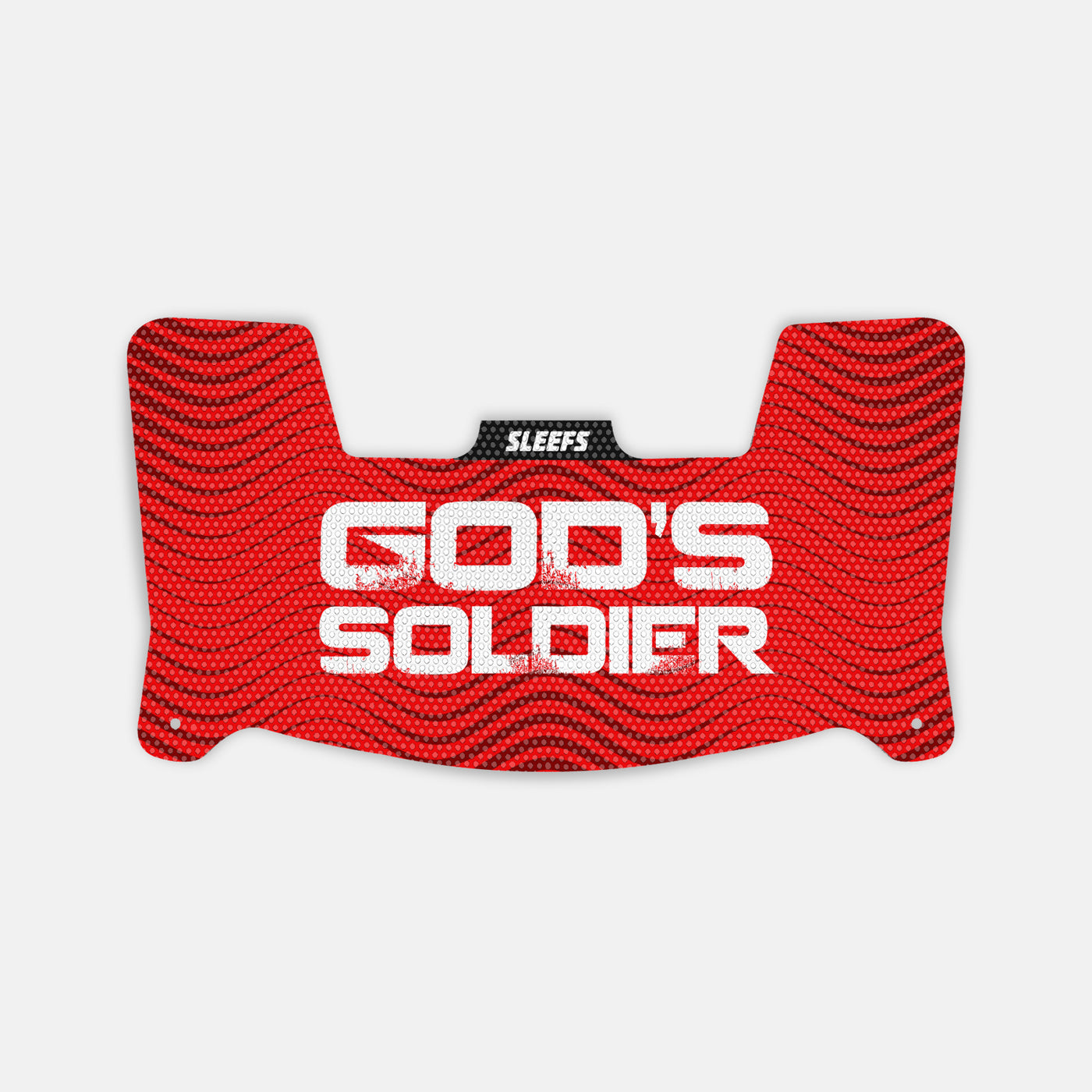 God's Soldier Red Visor Skin
