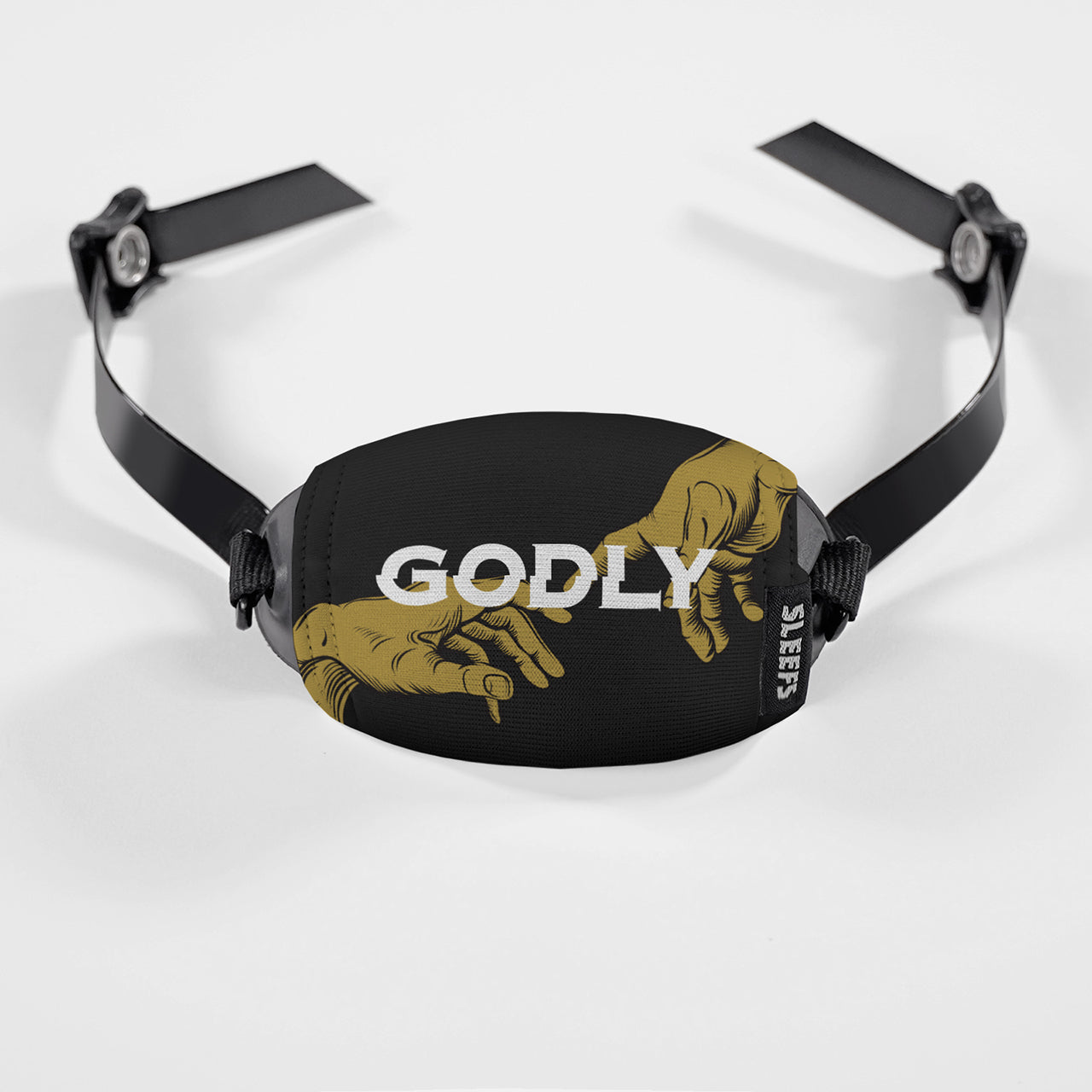 Godly Gold Chin Strap Cover