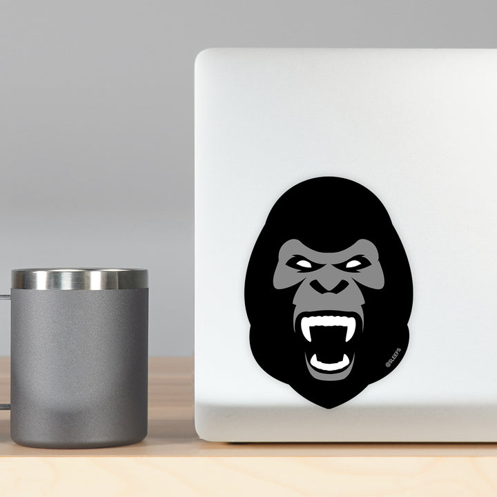 Gorilla Face Sticker