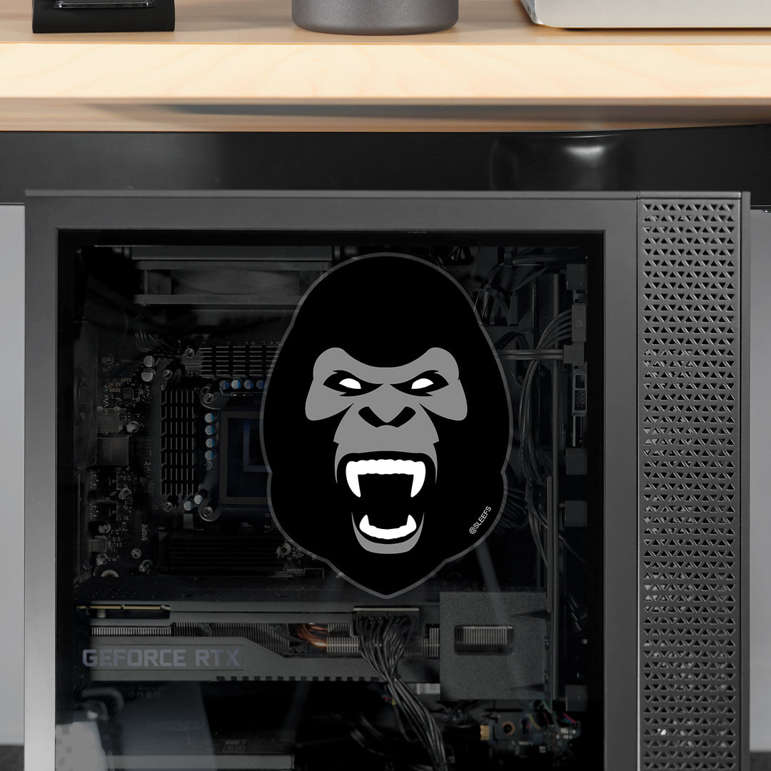 Gorilla Face Sticker