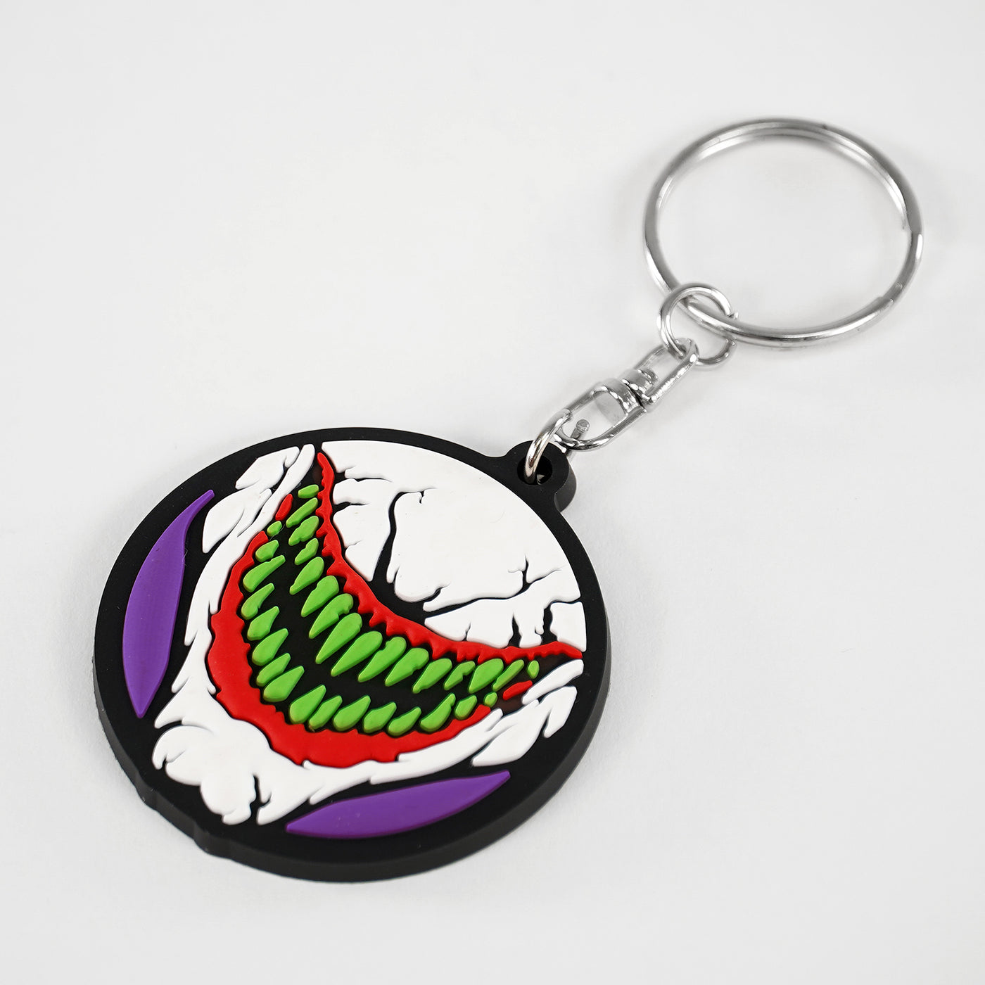 Green Grin Keychain