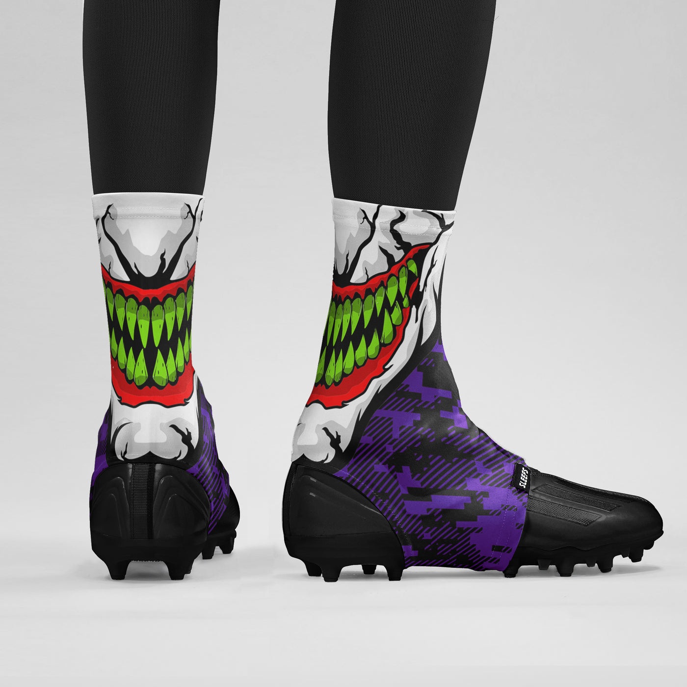 Green Grin Spats / Cleat Covers